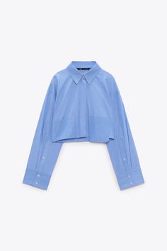 Blouses Women, Pocket Shirt, Poplin Shirt, Crop Shirt, Zara Tops, Collar Shirts, Shirt Outfit, Classy Outfits, Aesthetic Clothes