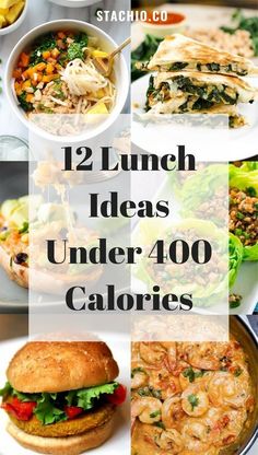 12 lunch ideas under 400 calories