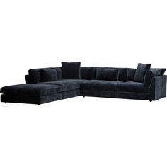 Ottoman Left Facing Night High, Velvet Sectional, Eco Friendly Furniture, Velvet Couch, Upholstery Diy, Custom Sofa, Sofa Upholstery, Modern Sectional, High Fashion Home