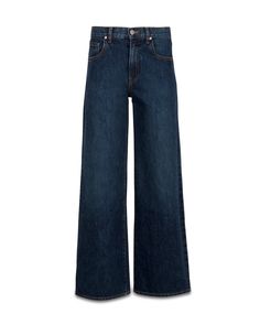 Mid-rise, wide leg Jean crafted in TWP’s signature vintage inspired washed denim, manufactured in LA. The Tiny Dancer is relaxed at the hip, flared at the leg, and features a five-pocket style, detailed with nail head rivet hardware. Complete with a zip-fly, belt loops, and a shank button at the waistband. Jeans Png, Matching Fits, Heel Accessories, Jean Crafts, Boys Denim, Vintage Flare, Tiny Dancer, Nail Head, Shank Button