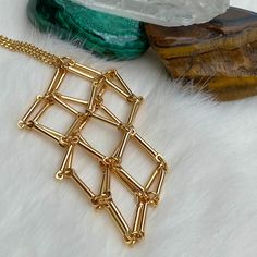 Metal Pendant Holder Necklace Empty Crystal Stone Net Bracket Woven Cord Gifts | eBay Stone Holder Necklace, Caged Necklace, Crystal Holder, Healing Stones Necklace, Precious Gems, Crystal Stone, Crystal Gifts, Healing Stones, Natural Crystals