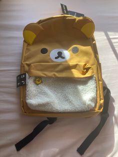 Rilakkuma Merch, Backpacks Aesthetic, Stationary Bag, Backpack Kawaii, Silly Clothes, Trans Boys, Inside My Bag, What In My Bag, Cute School Supplies