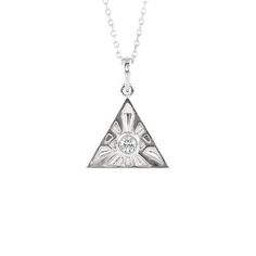 14k Gold Diamond Eye of Providence Pendant Necklace - 14k, 18k White, Rose, Yellow Gold & Platinum. All Seeing Eye. Egyptian Jewelry, Gifts Symbolic Diamond Accents Pendant Jewelry, Symbolic Pendant Jewelry With Diamond Accents, Symbolic Formal Jewelry With Diamond Accents, Silver 14k Gold Necklace With Diamond Accents, Luxury Silver Diamond Charm Necklace, Luxury Silver Diamond Charm Necklaces, 14k Gold Silver Necklace With Diamond Accents, Symbolic Diamond Pendant Jewelry, Spiritual Silver Diamond Necklace