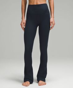 lululemon Align™ High-Rise Ribbed Mini-Flare Pant *Regular | Women's Leggings/Tights | lululemon Lululemon Align Pant, Michelle Yeoh, Flare Pant, Lululemon Align, Leggings Shop, Tight Leggings, Flare Pants, Long Tops, Women's Pants