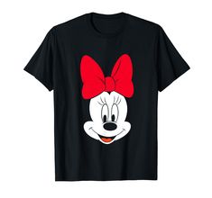 PRICES MAY VARY. Official Disney Merchandise Minnie Mouse Shirt for Women, Men, Boys, and Girls Lightweight, Classic fit, Double-needle sleeve and bottom hem Minnie Mouse Shirt, Kids Shirts Design, Walter Elias Disney, Mom Of Boys Shirt, Minnie Mouse Shirts, Minnie Shirt, Mickey Mouse T Shirt, Cartoon T Shirt, Disney T