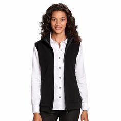 Cutter & Buck Full Zip Fleece Vest In Black Size Large Msrp $110 Brand New Without Tags An Ultra-Soft Warm Fleece Vest Features A Mock Neck Stand Collar To Keep You Protected From Weather Elements. Multi-Directional Zipper Lets You Customize Your Look. Easily Layered Under Another Jacket For Added Warmth. A Wardrobe Must Have Fabrication: 100% Poly Fleece Approximate Measurements: Chest: 22” Length: 25.25” Vintage Grunge Rockstar Rocker Revival Festival Rave Biker Kawaii Kpop Tik Tok Hip Hop Fai Vintage Grunge, Fleece Vest, Soft Girl, Stand Collar, Warm And Cozy, Mock Neck, Rocker, Tik Tok, Ready To Wear