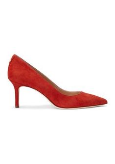 Sophisticated styling and the enhanced comfort of a padded insole make this pointed-toe pump a timeless favorite. | Lauren Ralph Lauren Women's Lanette Pump, Red, 9M Classic Heels With Red Sole For Work, Chic Court Shoes With Red Sole And Medium Width, Pointed Toe Court Shoes With Red Sole For Work, Red Sole Pointed Toe Court Shoes For Work, Closed Toe Heels With Red Sole For Work, Fitted Low Heel Court Shoes With Red Sole, Red Fitted Court Shoes With Sculpted Heel, Fitted Red Court Shoes With Sculpted Heel, Classic Court Shoes With Red Sole For Work