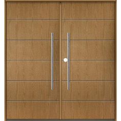 an image of a modern wooden door