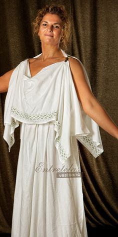 Peplos Greek, Greek Peplos, Ancient Greece Fashion, Roman Clothes, Suits Vintage