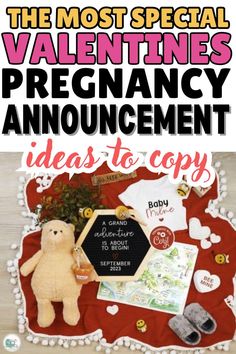 the most special valentine's day pregnancy announcement ideas to copy for babys and toddlers