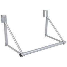 a metal rack with two bars on it and one bar attached to the back end