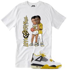 Custom Shirts to match the Jordan 4 vivid yellow Sulfur Socks are not included in this listing. They are sold on a separate listing Sizing Chart is available Since all items are made to order, all sales are final. This shirt is available in kids sizes We try to ship all orders out ASAP But There is a 1-3 business day handling time. Washing Instructions Turn Inside Out Wash cold water Tumble dry on low heat or Hang Dry (recommended) If needed iron shirt inside out on low heat We also do special request for any hard to match sneaker you may have. Message us Sporty Yellow T-shirt For Fan Merchandise, Sporty Fitted Yellow T-shirt, Yellow Printed T-shirt For Streetwear, Sporty Yellow T-shirt With Sublimation Print, Yellow T-shirt With Sublimation Print For Streetwear, Yellow Sublimation Print T-shirt For Streetwear, Sporty Yellow Top Fan Merchandise, Yellow Sporty T-shirt For Fan Merchandise, Fitted Yellow T-shirt For Streetwear