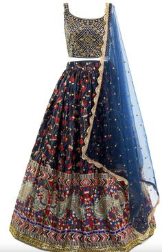 Silk Dresses With Floral Embroidery For Navratri, Party Skirt With Resham Embroidery In Traditional Drape, Floral Embroidered Brocade Sets, Bohemian Sharara With Floral Embroidery For Party, Festive Floral Embroidered Long Lehenga, Festive Floral Embroidered Lehenga, Festive Long Dress With Floral Embroidery, Long Sequinned Dress For Festive Occasions, Festive Fitted Skirt With Intricate Embroidery