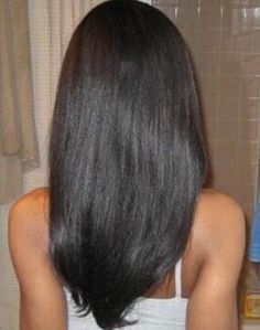 Pinterest: keedrajackson Super Shiny Hair, Relaxed Hair Care, Roller Set, Long Black Hair