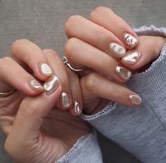 Self Nail Art, No Ordinary Girl, Milky Nails, Nails Yellow, Pearl Nails, Nail Swag, 2024 Trends