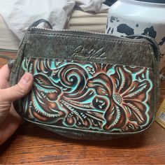 Nwt!!! Comes With Tags And Protective Bag. Beautiful Hand Crafted Patricia Nash Bag. Paid $130! Make Reasonable Offer Hand Tooled Blue Crossbody Bag, Turquoise Hand Tooled Bags For Everyday Use, Hand-tooled Blue Crossbody Shoulder Bag, Turquoise Hand Tooled Everyday Bags, Hand Tooled Turquoise Bag For Everyday Use, Blue Hand Tooled Bag For Everyday Use, Blue Hand-tooled Bag For Everyday Use, Blue Hand Tooled Bags For Daily Use, Hand Tooled Blue Bags For Daily Use