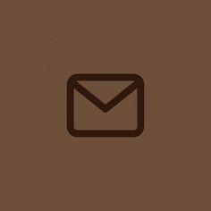 an email envelope with the letter m in it's center, on a brown background