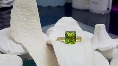 SALE Peridot ringgold ringgemstone ringsmall | Etsy Green Princess Cut Ring With Center Stone, Elegant Peridot Crystal Ring As A Gift, Elegant Peridot Crystal Ring Gift, Green Princess Cut Rings With Accent Stones, Elegant Peridot Promise Ring, Elegant Green Princess Cut Birthstone Ring, Green Crystal Open Ring In 14k Gold, Fine Jewelry Green Rings With Rectangular Stone, Elegant Green Rings With Gemstone Accents