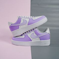 Enhance your sneaker game with our Lavender Purple Air Force 1s. These custom shoes feature a unique colorway that will make you stand out from the crowd. Made with high-quality materials and expert craftsmanship, these sneakers will provide both comfort and style. Elevate your look with these must-have shoes. The perfect gift for friends, family, that special someone, or yourself ✨ ★Design made by independent artist, inspired by Nature, Flowers, Anime etc. 💯 Brand New & Authentic. 👨‍🎨 Handcrafted with attention to detail. ❤️ Waterproof and scratchproof. ✈︎ Free Worldwide Shipping. 👌 Easy ordering process with secure payment options. Flowers Anime, Lv Sneakers, Custom Af1, Air Force 1s, Air Force 1 Custom, Unique Sneakers, Purple Sneakers, Sneaker Lovers, Custom Air Force 1