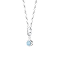 This light blue, blue topaz charm necklace is the December birthstone, and the perfect gift for all December babies, or just those that love blue!   This blue topaz necklace can be given as a gift for those December born, the Zodiac sign of Sagittarius or as a anniversary gift for the 4th or 23rd year! Symbolising; strength, friendship, integrity, understanding and wisdom, this blue topaz necklace is a wonderful good luck charm necklace.  All our charms attach with a clip-on clasp and are compatible with all other leading charm jewellery brands. Simply clip-on or slide-on to a chain, charm bracelet or charm carrier necklace.  All Lily Charmed jewellery comes presented in a beautiful gift box hand tied with ribbon. Material: Recycled 925 Sterling Silver with Natural Blue Topaz.  At Lily Cha Blue Birthstone Charm Necklace, Light Blue Birthstone Necklace In Sterling Silver, Light Blue Sterling Silver Birthstone Necklace, Light Blue Birthstone Necklace, Light Blue Round Birthstone Necklace, Light Blue Birthstone Pendant Jewelry, Light Blue Topaz Pendant Necklace, Light Blue Blue Topaz Pendant Necklace, Light Blue Pendant Necklace In Blue Topaz