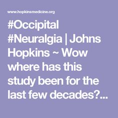 Occipital Neuralgia Relief, Migraine Awareness, Rare Disorders, Restless Leg Syndrome