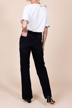 Rabanne signature 1969 disc jeans in black denim. 100% Cotton Hi Rise Dry Clean Imported Marissa Collections, Hispanic Heritage, Resort Collection, Bottom Clothes, Denim Pant, Bold Fashion, Festival Fashion, Denim Fashion, Denim Pants