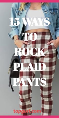 Step up your fashion game with plaid pants outfits that are perfect for any season. Pair them with boots, sneakers, or heels for a look that's trendy and versatile. Don't miss these outfit combos—your wardrobe will thank you.