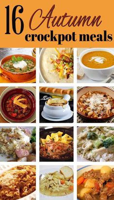 16 autumn crockpot meals