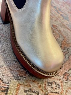 Dorothy Metallic Platform Chelsea Boots. Platform Chelsea Boots, Chelsea Boots, Chelsea, Boots, Gold, Chelsea Fc