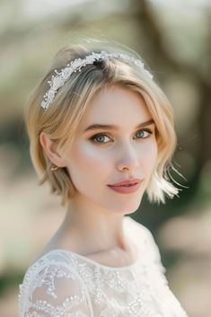 Short Hair Bride