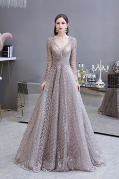 Venues: Beach / Destination, Church, Garden / Outdoor, Hall Back Details: Zipper Season: Spring, Summer,... Princess Evening Dress, Princess Silhouette, Evening Dress Long, Princess Prom Dresses, Long Sleeve Prom, A Line Prom Dresses, Lace Evening Dresses, Applique Dress, Linnet