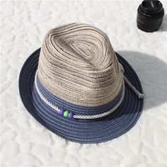 Product Information: Product Category: Top hat Applicable gender: neutral/male and female Material: Straw Style: all-match Knitting method: hand hook Processing method: Jacquard Popular elements: bow Jazz Hat, Imagine World, Hat For Women, Beach Hat, Skull Cap, Top Hat, Looks Vintage, Gradient Color, Panama Hat