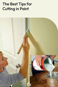 Where beginners run into trouble is cutting in along ceilings, moldings and other areas that require a perfectly straight line of paint. We'll give you some tips and pointers to help you increase the speed and improve the accuracy of your cutting-in technique.