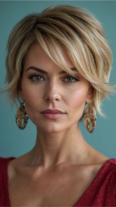 Choppy Bob Hairstyles For Fine Hair Over 50, Short Bob With Long Layers, Short Hair Cuts For Fine Hair, Short Sassy Hair Over 50, Short Long Hair, Shaggy Short Hair, Chin Length Hair