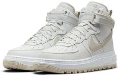 Nike Air Force 1 High 'Summit White Light Bone' DA0418-100 - KICKS CREW White Nike High-top Sneakers For Outdoor, New Air Force 1, New Nike Air Force, Nike Air Force 1 High, Air Force 1 High, Bone White, Men Model, Nike Air Force 1, Nike Air Force Sneaker