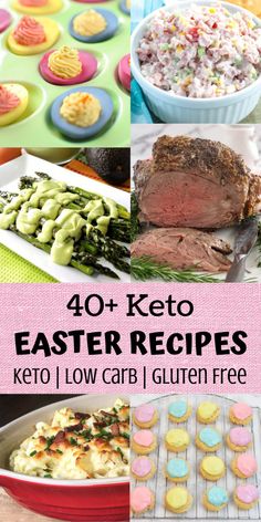 keto and low carb gluten free easter treats