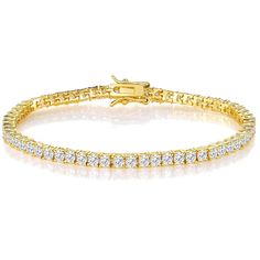 Metal : Solid Australian Brass Finish : 14K Yellow Gold  Bracelet Length : 6,6.5,7,7.5,8,8.5 Inch Bracelet Width : 4 mm Stone : Simulated Diamonds ( Cubic Zirconia ) Stone Color : White Stone Shape : Round Cut Stone Setting :  Solitaire/Prong Stone Carat : 3.50 Cwt. Stone Quality : AAA + Grade Gender : Unisex Condition : New With Tag Weight :  14+ Grams (Approximate) Double Safety Lock Cuff Bracelets Handmade, Oil Diffuser Bracelet, Locket Bracelet, Essential Oil Diffuser Bracelet, Wire Bangles, Diamond Tennis Bracelet, Handmade Bangles, Diffuser Bracelets, Unisex Bracelets