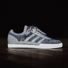 Adaptive Primeknit upper and a low profile cup sole meet to create the ultralight Adidas Lucas Premier Primeknit.  ∙ #adidas #adidasskateboarding #lucaspuig #primeknit #cupsole #MODA3 Low Profile, Adidas Sneakers, Adidas, Square, Sneakers