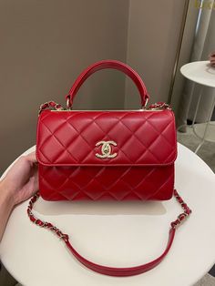 Chanel Trendy Cc Flap BagRed Stiff Lambskin LGHWSmall 25 x 17 x 11 cmChain drop 49.5 cm29 Series Aug 20209.5/10 Excellent (faint rubs at base and minor lines under flap otherwise almost like new)Includes dust bag, ation card and receiptRTP current 9910 sgdPrice was 5900 sgdPrice now 5400 sgd 4020 usd CN5350-01 Top Handle Flap Bag With Cc Turnlock For Shopping, Shopping Flap Bag With Cc Turnlock And Top Handle, Flap Bag With Cc Turnlock Closure For Shopping, Classic Red Shoulder Bag With Cc Turnlock Closure, Red Designer Bag With Double Flap, Red Designer Bags With Double Flap, Designer Red Double Flap Bag, Red Formal Bags With Double Flap, High-end Red Satchel