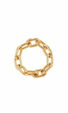 GABRIELA HEARST - $11000.00 | Made of 12 exaggerated yellow gold links, this 18k Yellow Gold Bracelet is bold and elegant. #ad Winter Handbags, Snake Skin Handbag, Gold Book, Luxe Jewelry, Gabriela Hearst, Sandal Platform, Yellow Gold Bracelet, Handbag Shoes, Earrings Collection