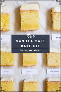 the best vanilla cake bake off is here