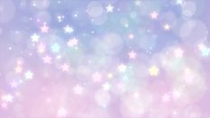 blurry background with stars in pastel colors