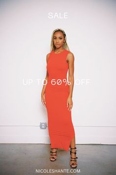 Nicole Shante Cut-Out Dress is the perfect fit. Bodycon Midi Dress With Side Slits For Summer, Chic Sleeveless Maxi Dress With Ruched Back, Chic Sleeveless Midi Dress With Ruched Back, Spring Chic Backless Bodycon Dress With Side Slits, Chic Sleeveless Bodycon Dress With Side Slits, Sleeveless Bodycon Dress With Side Slits For Summer, Sleeveless Dress With Side Slits For Night Out, Red Maxi Dress With Side Slits For Night Out, Red Sleeveless Maxi Dress With Side Slits