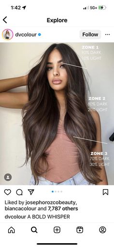 Brown Balayage Natural, Timeless Hair, Balayage Hair Color, Brown Balayage