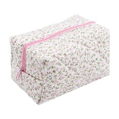 Cosmetic Bag Flowers Stylish Toiletry Bag Padded Cottoned Bag Makeup Bag AestheticS Makeup Bag Lightweight Cosmetic Bag Beach Essentialsed Stylish Toiletry Bag Features: 1. Versatile Design: Our floral makeup bag is not visually appealing with its flower pattern, but it also offers multiple compartments and a convenient zipper closure. Whether you are traveling or simply need a compact storage solution for your , this versatile bag has got you covered. 2. Travel-friendly: Designed specifically f Pencil Cases For Girls, Makeup Containers, Makeup Storage Organization, Pouch Organizer, Travel Cosmetic Bags, Makeup Bags Travel, Cosmetic Storage, Travel Makeup, Makeup Storage