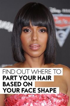 No Part Hair, Side Or Middle Part Hair, How To Change Your Hair Part, Different Ways To Part Your Hair, Widows Peak Hairstyles Women Part, In Between Hairstyles For Black Women, Deep Part Hairstyles, Widow Peak Hairstyles Women, Haircuts For Side Parts