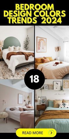 Design Color Trends, Bedroom Colour Palette, Modern Color Schemes, Bedroom Trends, Bedroom Updates, Bedroom Bliss