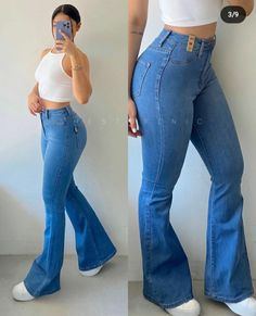 Pantalon Campana Outfits, Slytherin Clothes, Looks Country, Fashion Top Outfits, Stylish Work Outfits, Easy Trendy Outfits, Curvy Women Jeans, Cute Swag Outfits