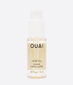 Bottle of Hair Oil Overnight Hair Mask, Ouai Hair Oil, Overnight Hair, Ouai Hair, Ouai Haircare, Overnight Hairstyles, Hair Gloss, Borage Oil, Best Hair Oil