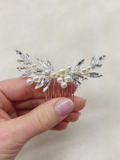 Martina Bridal Comb - Shop Wedding Combs | Dareth Colburn Hair Down Wedding Hair, Hair Down Wedding, Wedding Hair Comb, Bridal Comb, Hair Down, Hair Comb Wedding, Shop Wedding, Sparkling Crystal, Down Hairstyles